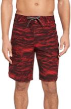 Men's Under Armour Print Board Shorts - Red