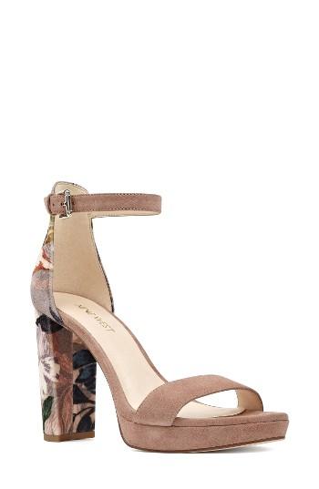 Women's Nine West Dempsey Platform Sandal .5 M - Black