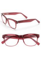 Women's Derek Lam 51mm Optical Glasses - Dark Pink