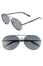 Men's Ted Baker London 59mm Aviator Sunglasses - Gunmetal