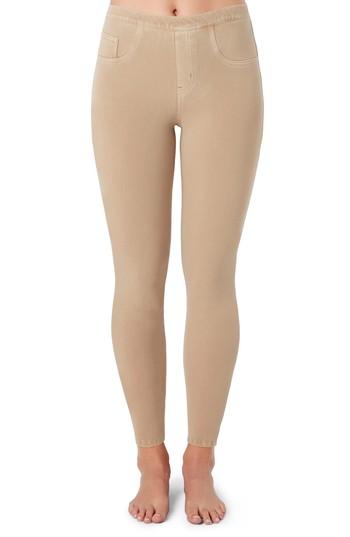Women's Spanx Jean-ish Leggings - Beige