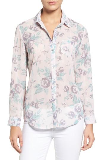 Women's Kut From The Kloth Esperanza Button Back Floral Blouse