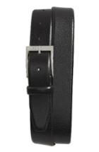 Men's Boss C-elloy Leather Belt - Black