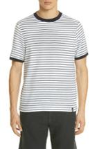 Men's Vilebrequin Stripe Terry T-shirt - Blue