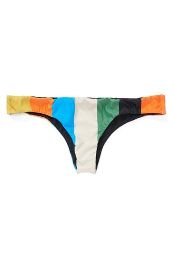 Women's Billabong Vai Vai Isla Reversible Bikini Bottoms - Orange