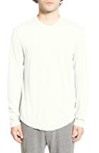Men's James Perse Long Sleeve Crewneck T-shirt (s) - White