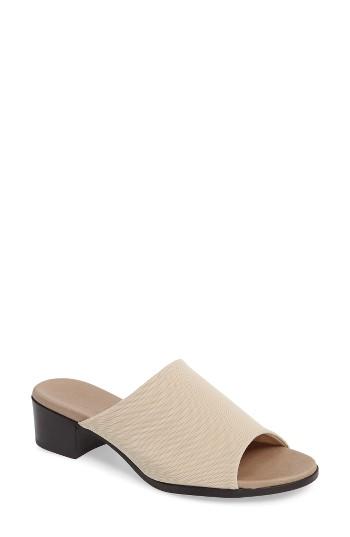 Women's Munro Beth Slide Sandal M - Ivory