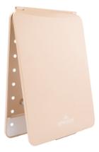 Impressions Vanity Co. Touch Pad Rechargeable Led Makeup Mirror With Flip Cover, Size - Champagne Gold
