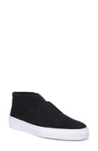 Women's Via Spiga Sayer Genuine Shearling Slip-on Sneaker .5 M - Blue