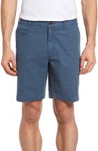 Men's Thaddeus Pierce Print Flat Front Shorts - Blue