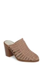 Women's 1.state Licha Woven Block Heel Mule .5 M - Grey
