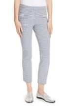 Women's Theory Gingham Check Skinny Pants - Blue