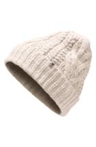 Women's The North Face Minna Cable Knit Beanie - Ivory