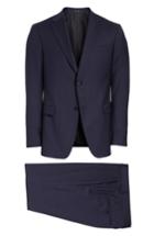 Men's Z Zegna Trim Fit Plaid Wool Suit