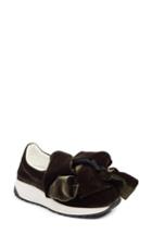 Women's Joshua Sanders Knotted Slip-on Sneaker .5us / 36eu - Green