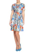 Women's Catherine Catherine Malandrino 'vondie' Print Scuba Fit & Flare Dress