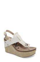 Women's Otbt Joyride Wedge Sandal M - Grey