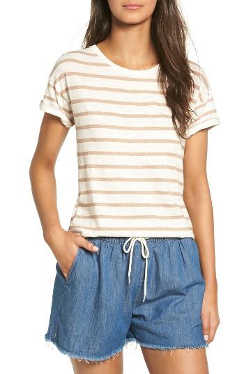 Women's Madewell Stripe Whisper Cotton Crewneck Tee