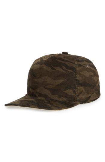 Men's Goorin Brothers The Hunt Camo Corduroy Ball Cap - Green