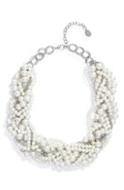 Women's Stella + Ruby Braided Imitation Pearl Necklace