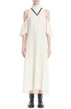Women's Ellery Deity Ruched Cold Shoulder Dress