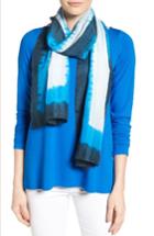 Women's Eileen Fisher Dip Dye Silk Scarf