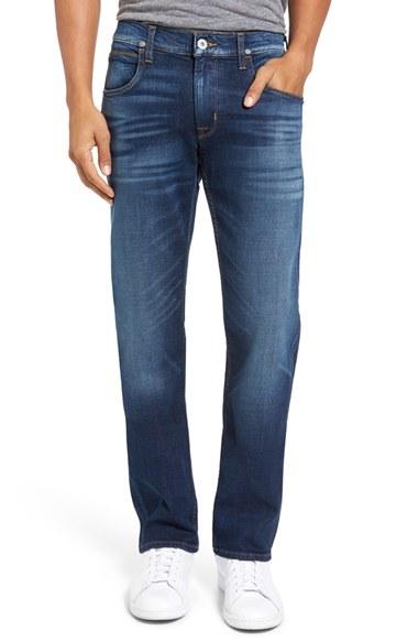 Men's Hudson Jeans Byron Slim Straight Leg Jeans - Blue