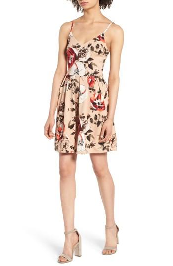 Women's Soprano Easy Fit & Flare Dress - Grey