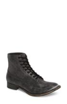 Women's The Great. Boxcar Lace-up Boot M - Black
