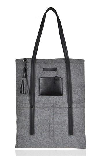 Sherpani Hadley Wool Tote - Grey