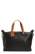 Sole Society Candice Oversize Travel Tote - Black