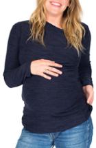 Women's Nom Maternity Amy Maternity Sweater - Blue