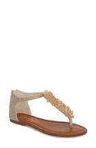 Women's Jessica Simpson Kenton Crystal Embellished Sandal M - Metallic