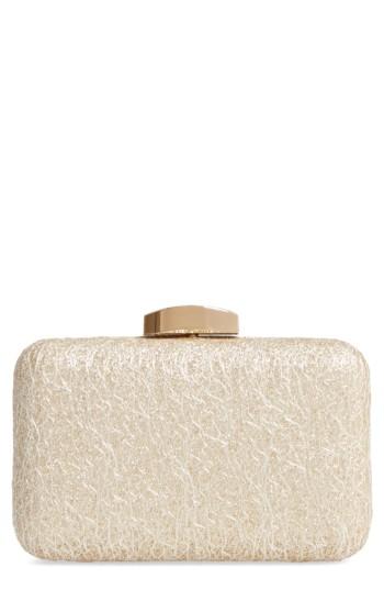 Nordstrom Abstract Lace Minaudiere -