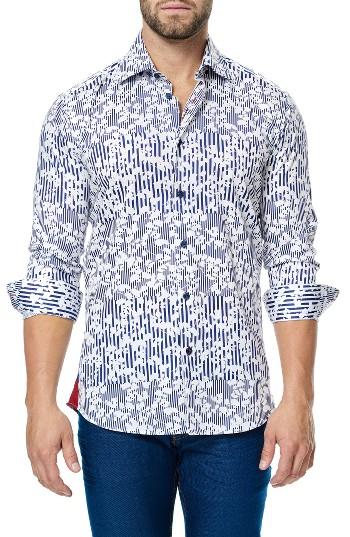 Men's Maceoo Luxor Stripe Sport Shirt