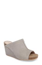 Women's Sudini 'bailey' Suede Wedge M - Grey