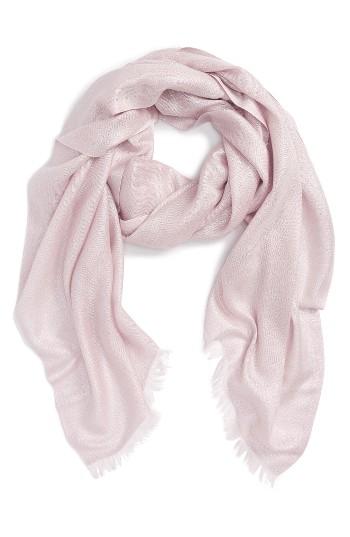 Women's Glint Metallic Lightweight Wrap, Size - Pink