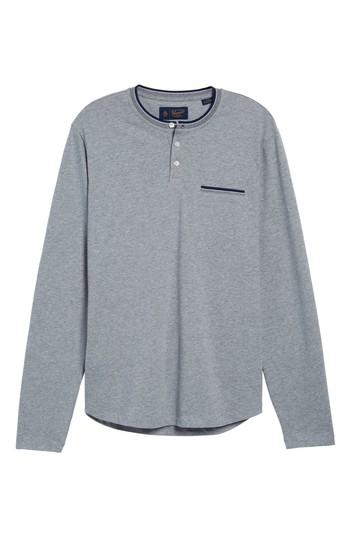 Men's Original Penguin Sueded Tipped Henley