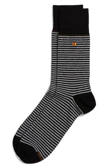 BOSS Orange Cotton Striped Socks