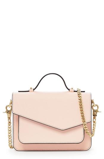 Botkier Mini Cobble Hill Calfskin Leather Crossbody Bag - Pink