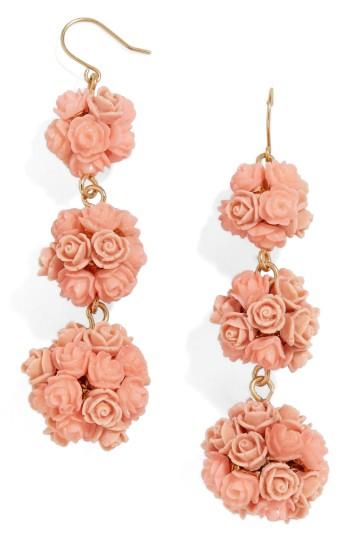 Women's Baublebar Floral Crispin Earrings