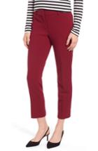 Women's J.crew Cameron Four Season Crop Pants (similar To 14w) - Burgundy