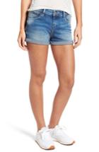 Women's Tommy Jeans Cuffed Denim Shorts - Blue
