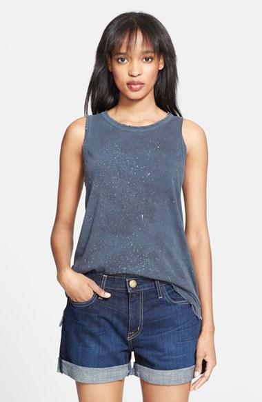 Current/elliott 'the Muscle Tee' Distressed Tank