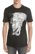 Men's Versace Collection Large Half Medusa Graphic T-shirt