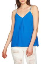 Women's 1.state Embroidered Strap Camisole, Size - Blue