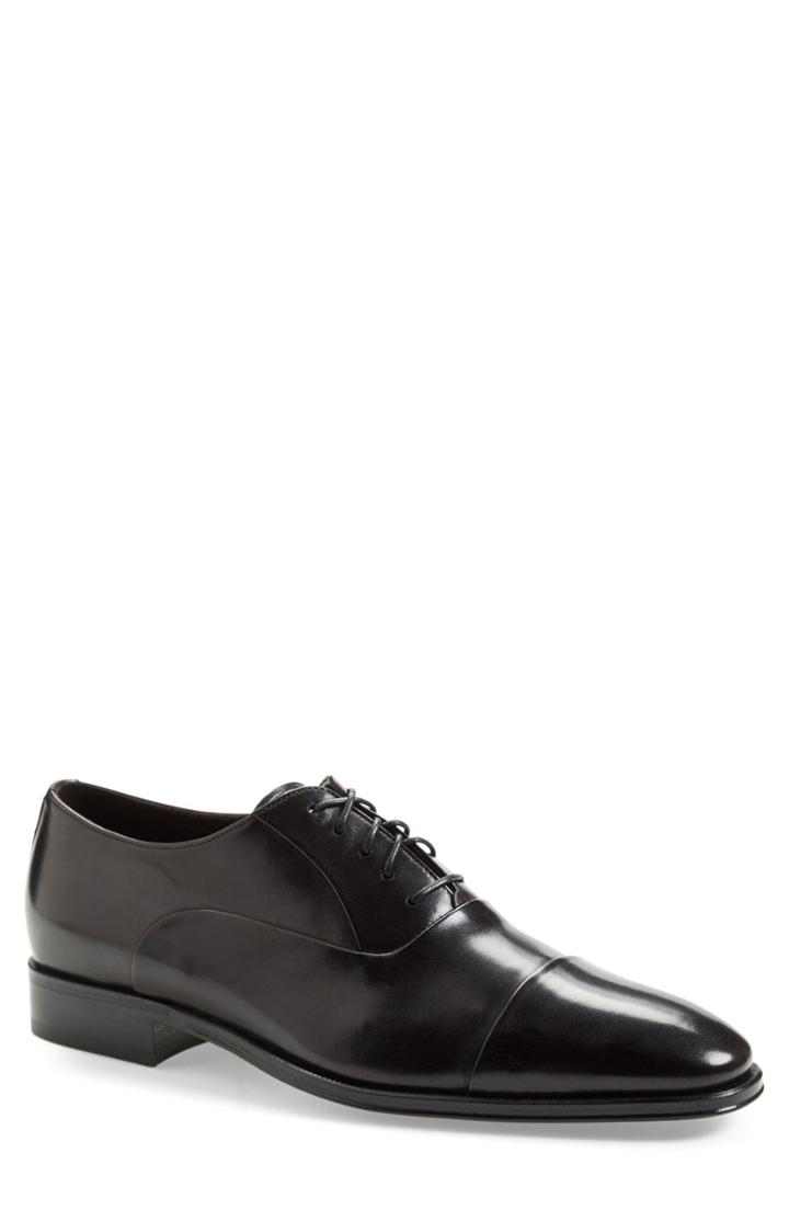 Men's Monte Rosso Lazio Cap-toe Oxford .5 M - Black