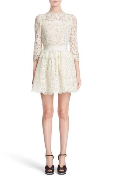 Women's Alexander Mcqueen Floral Lace Dress