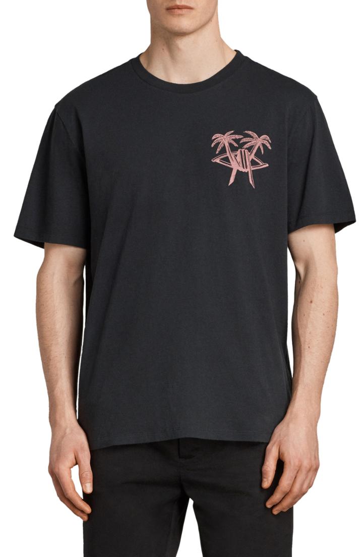 Men's Allsaints Barbed Palm Short Sleeve T-shirt