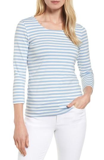 Women's Boss Emmisa Stripe Top - Blue